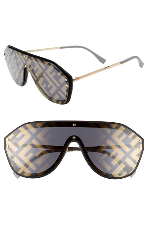 fendi sunglasses logo lens